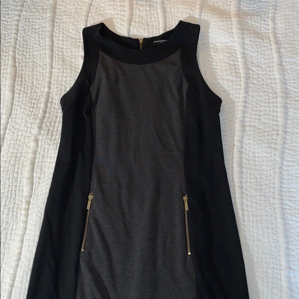 Dress with Gold Zippers